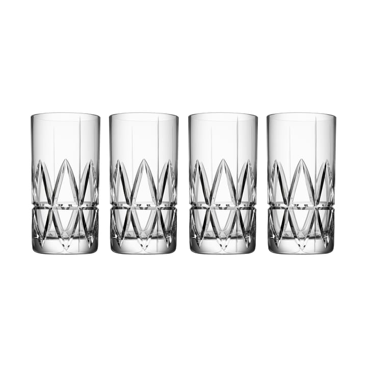 Peak highball glass 4-pack, 37 cl Orrefors