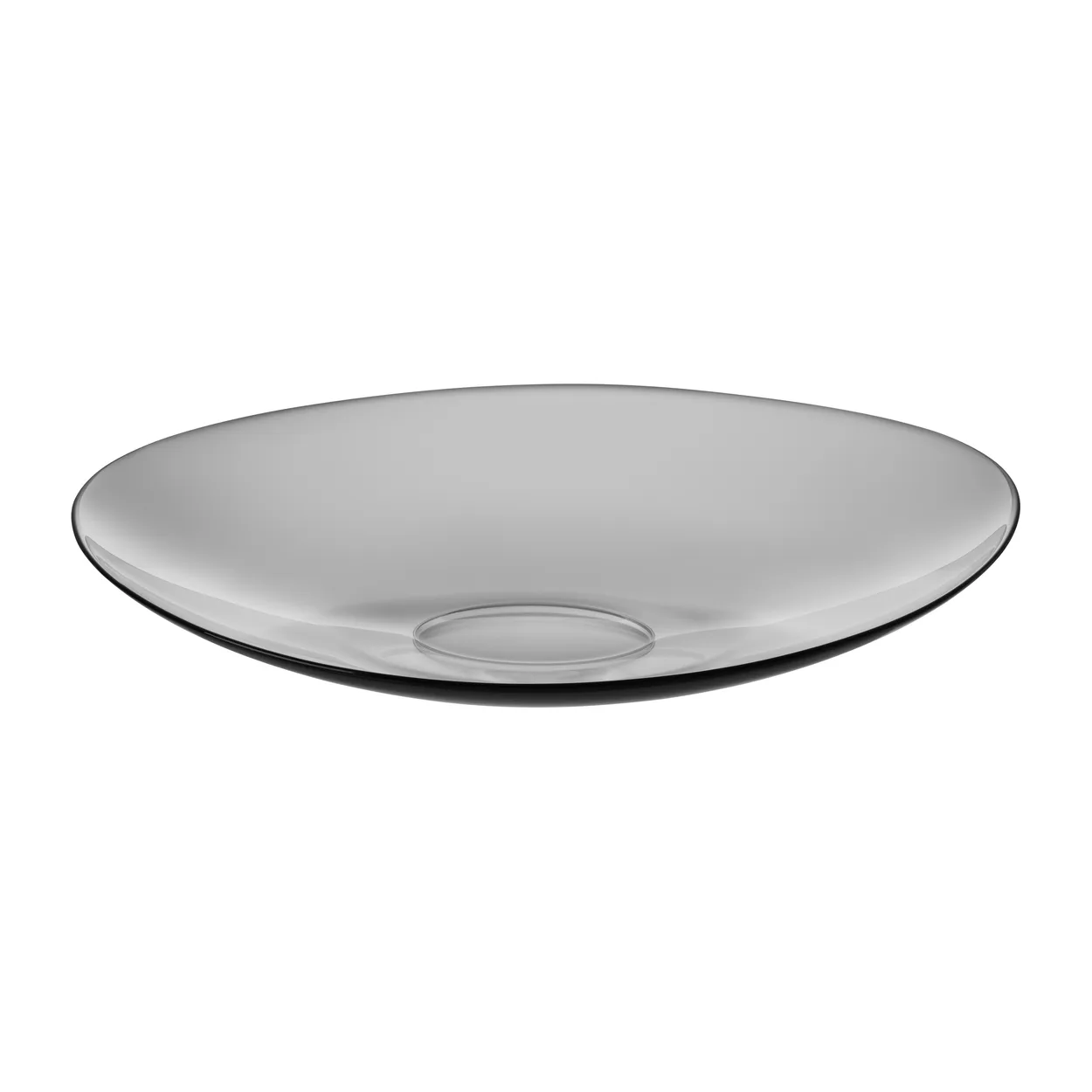 Orrefors Pond saucer 36.3 cm grey | Scandinavian Design | Decorative bowls | Grey