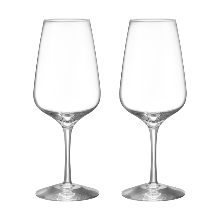 Pulse wine glass 38 cl 2-pack - Clear - Orrefors