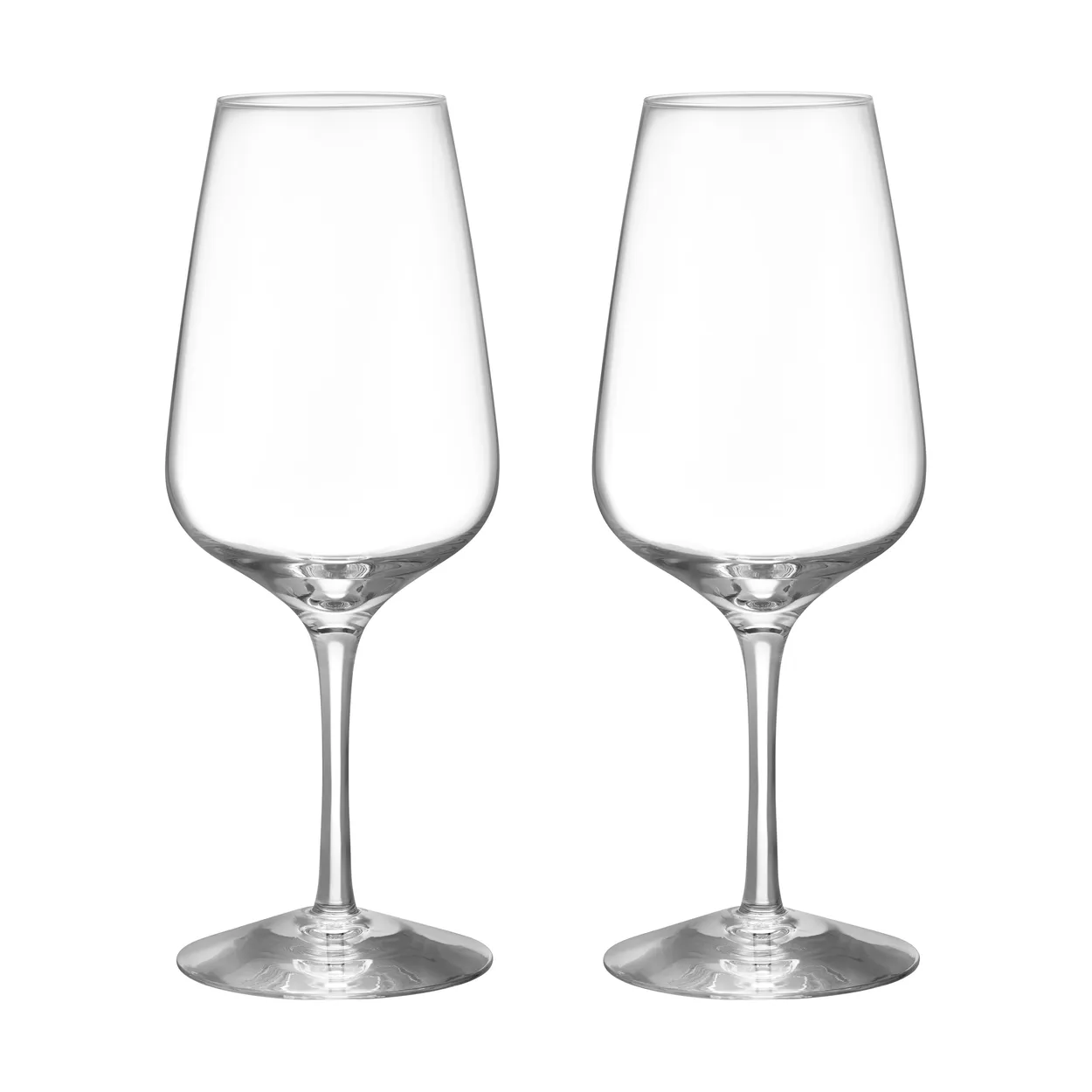 Orrefors Pulse wine glass 38 cl 2-pack Clear | Scandinavian Design | Wine glasses | Transparent