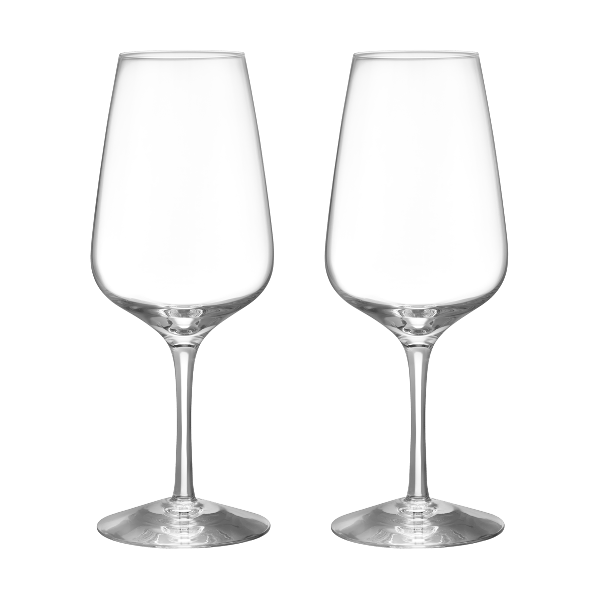 Orrefors Pulse wine glass 38 cl 2-pack Clear | Scandinavian Design | Wine glasses | Transparent