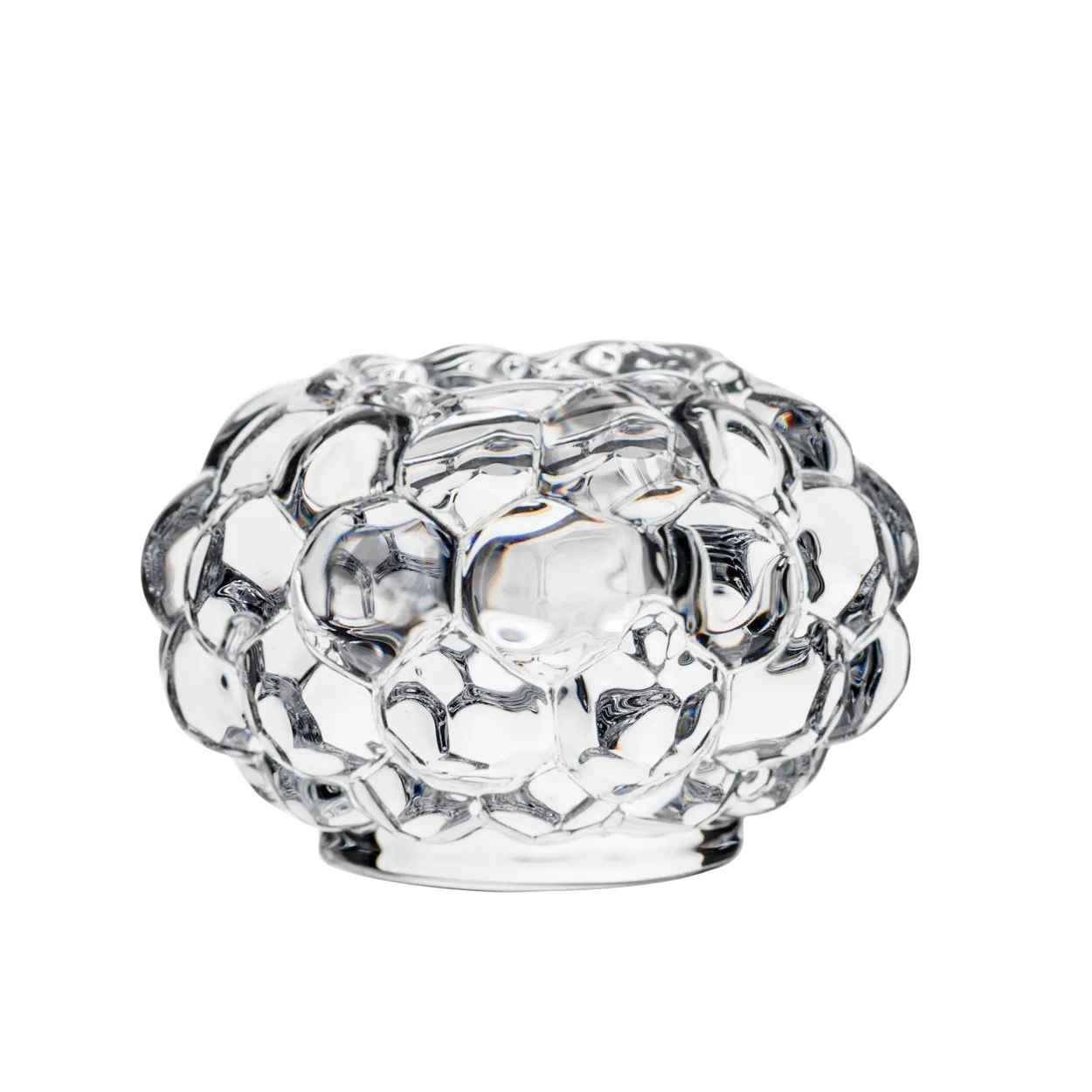 Orrefors Raspberry votive small | Scandinavian Design | Tea light holders, lanterns & candle dishes | Transparent