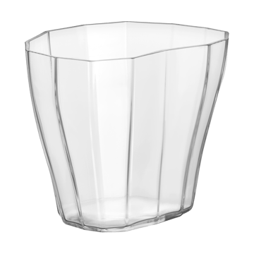 Reed vase 17.5 cm - Clear - Orrefors