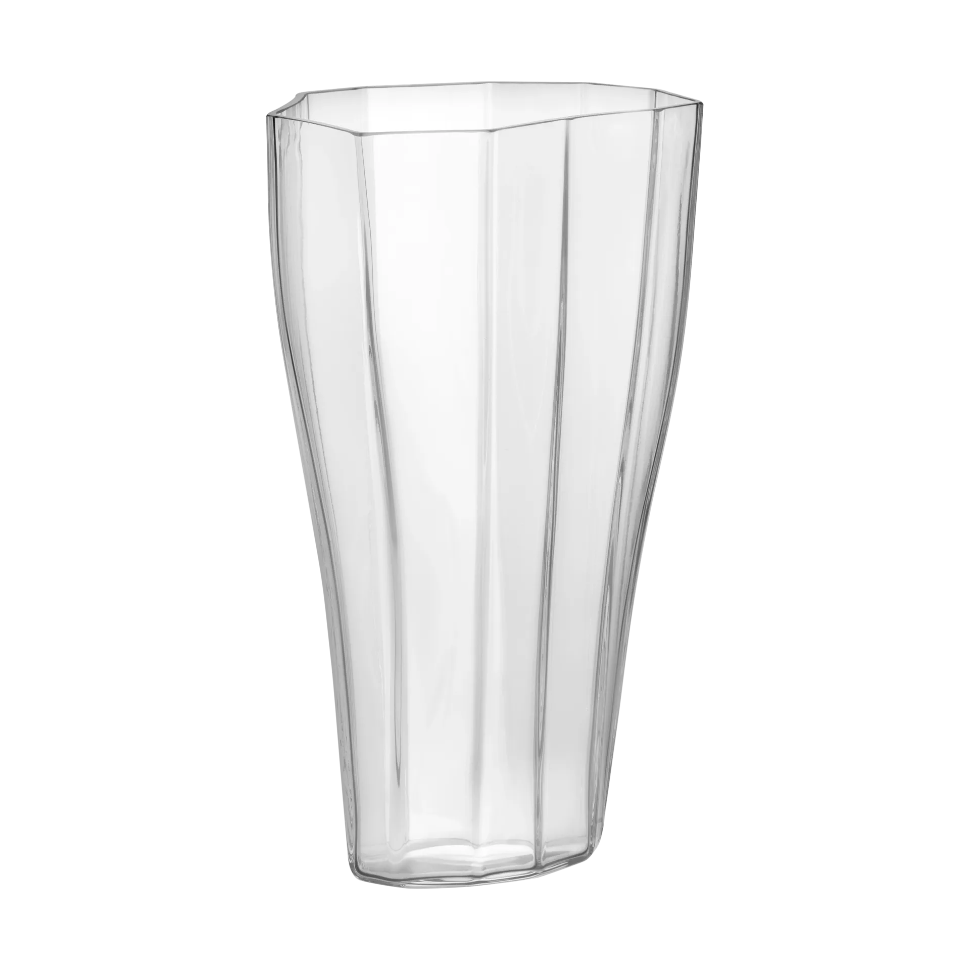 Reed vase 30 cm, Clear Orrefors