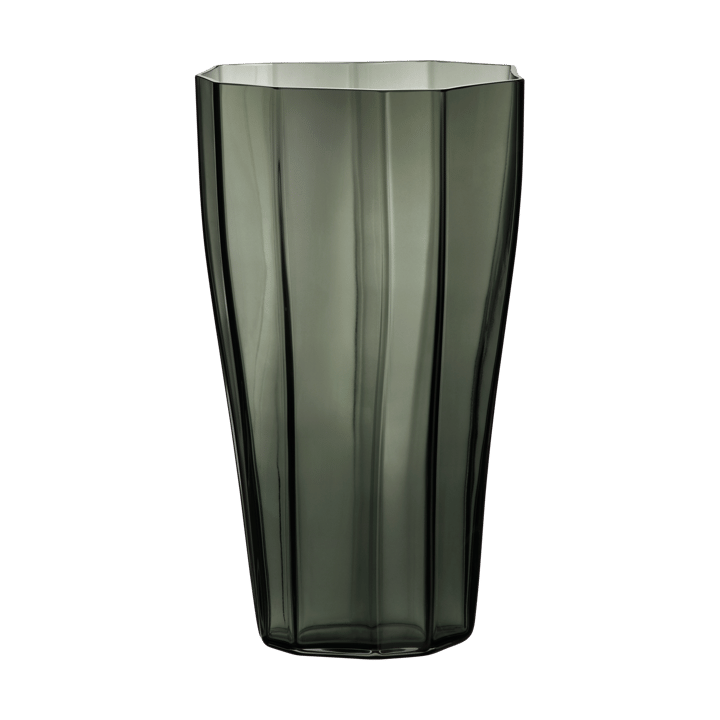 Reed vase 30 cm - Moss green - Orrefors