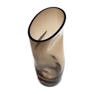 Squeeze vase 23 cm - Brown - Orrefors