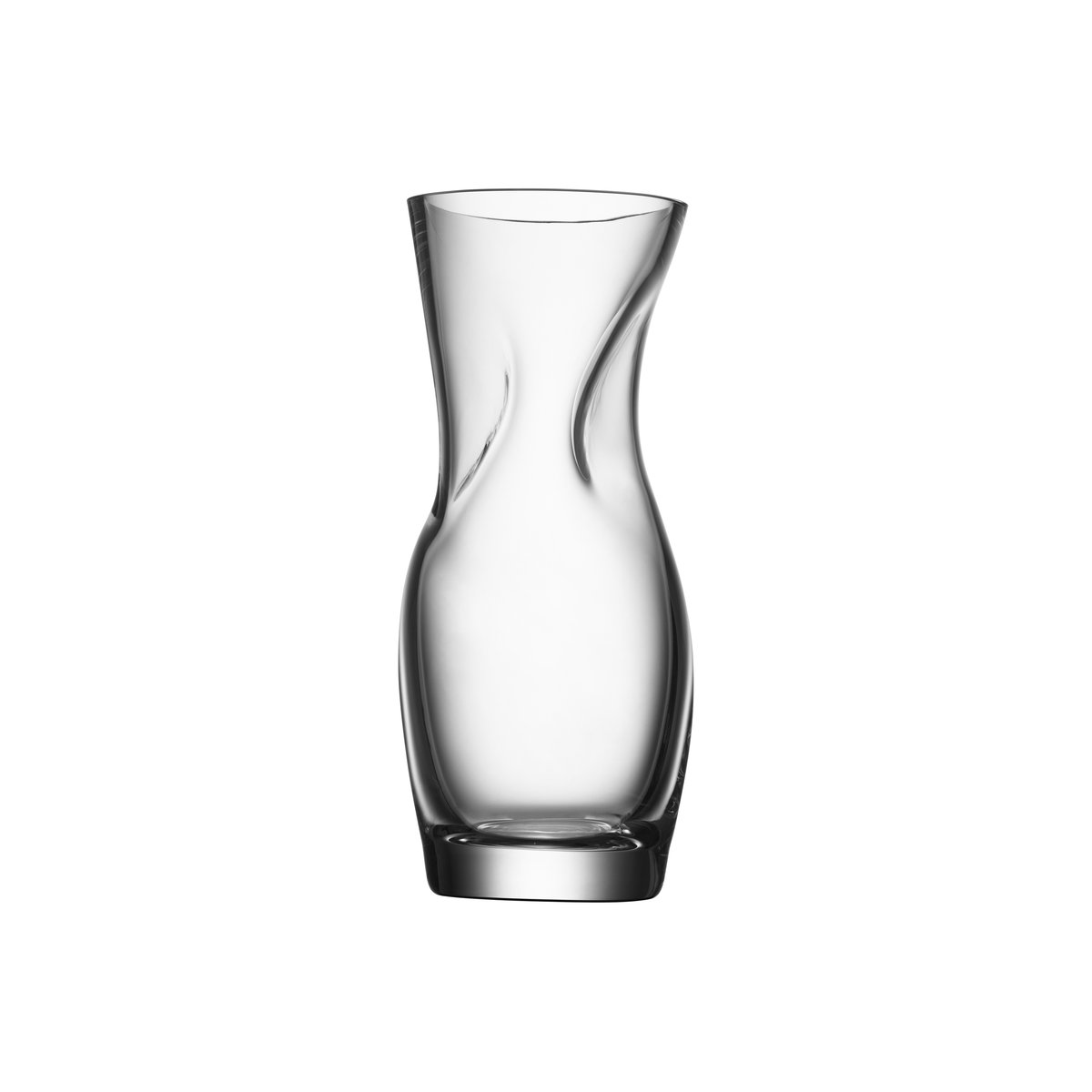 Orrefors Squeeze vase 23 cm clear | Scandinavian Design | Vases | Transparent