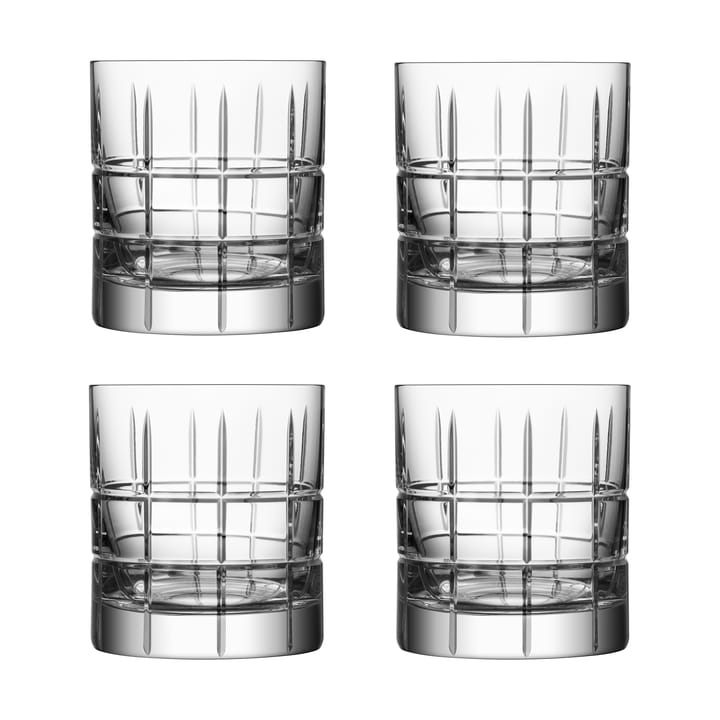 Street Old Fashioned glass 27 cl 4-pack - Clear - Orrefors