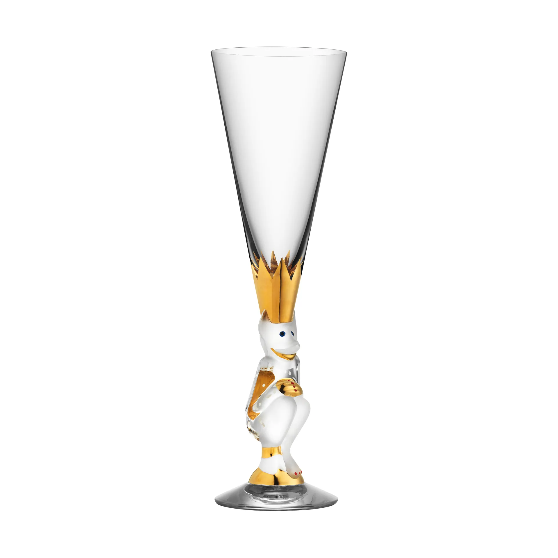 The Sparkling Devil champagne glass 19 cl, Clear Orrefors