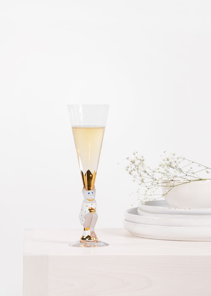 The Sparkling Devil champagne glass 19 cl - White - Orrefors