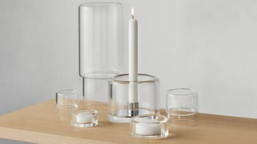 Tou candleholder 84 mm - Clear - Orrefors