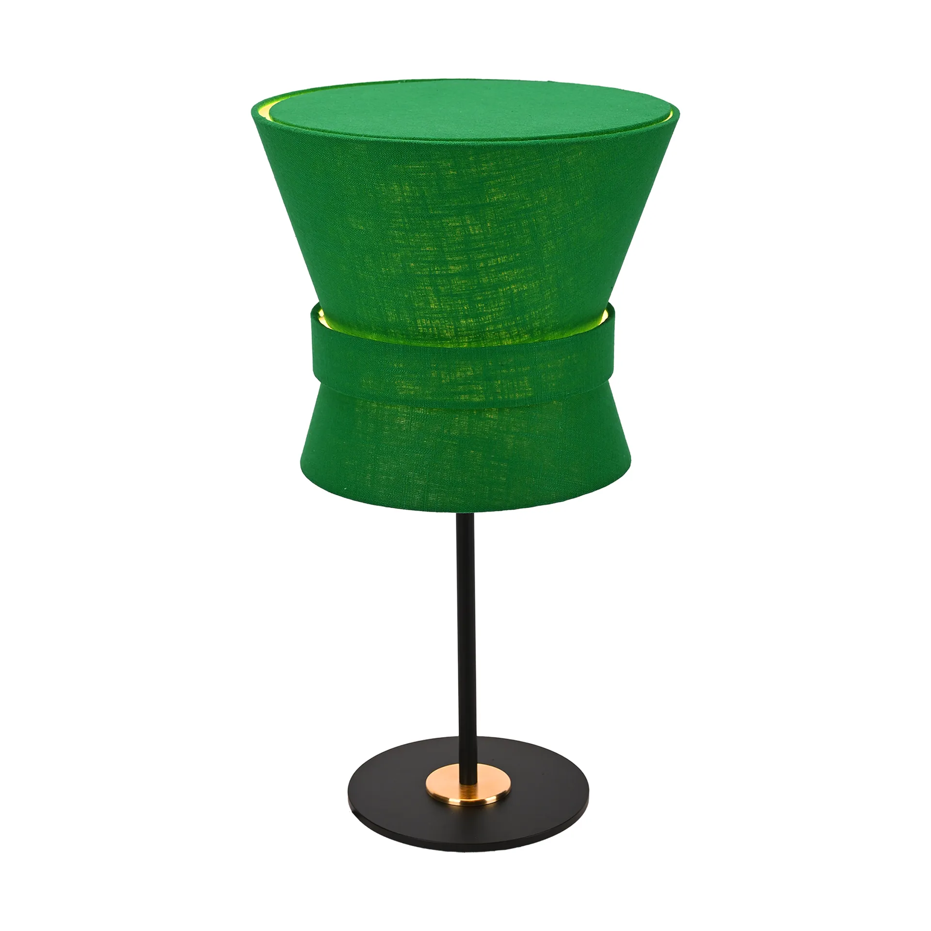 Bow table lamp, Black-emerald green, small 50 cm Örsjö Belysning