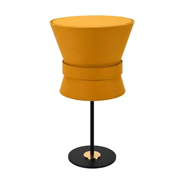 Bow table lamp - Black-yellow ochre, small 50 cm - Örsjö Belysning