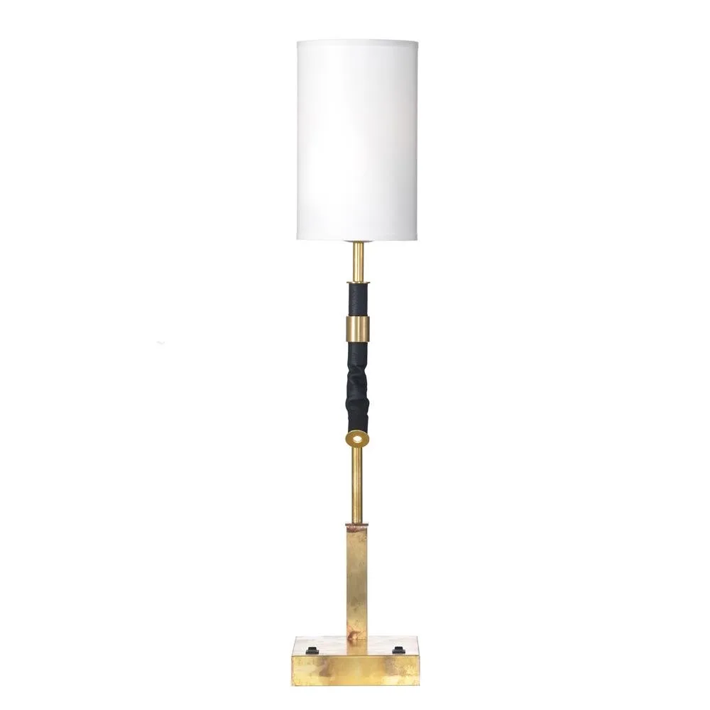 Butler table lamp, raw brass Örsjö Belysning