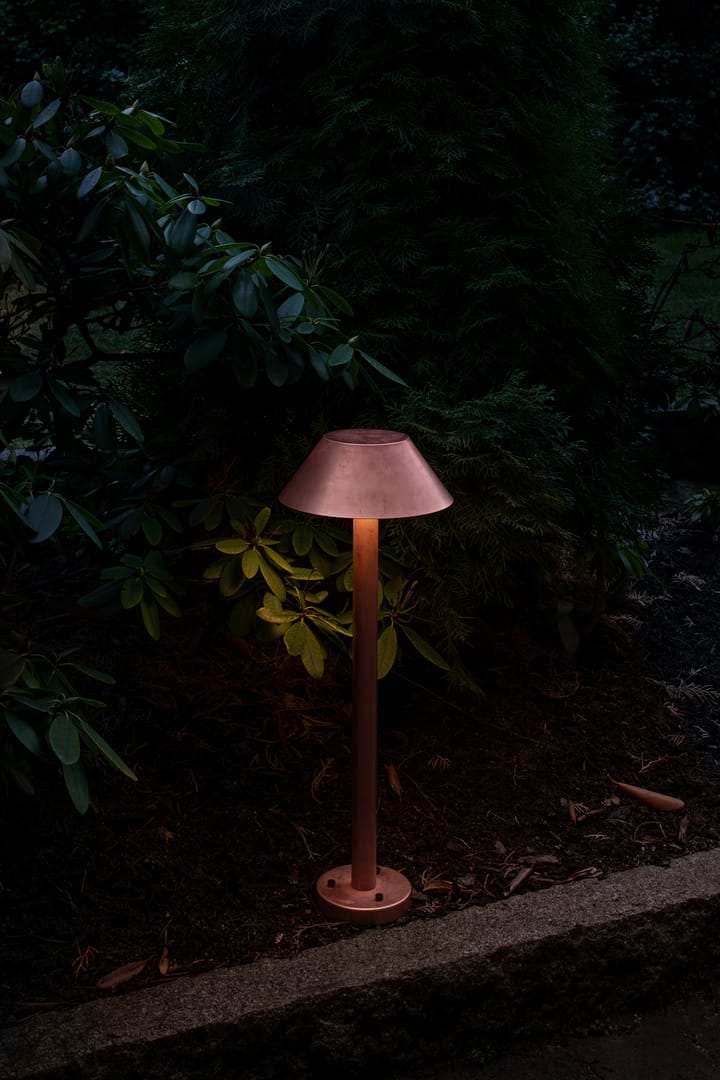 Cake Low outdoor lamp - Copper - Örsjö Belysning