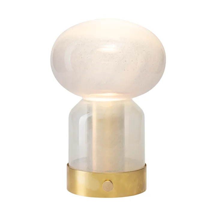 Essence Misty portable table lamp - Brass-glass - Örsjö Belysning