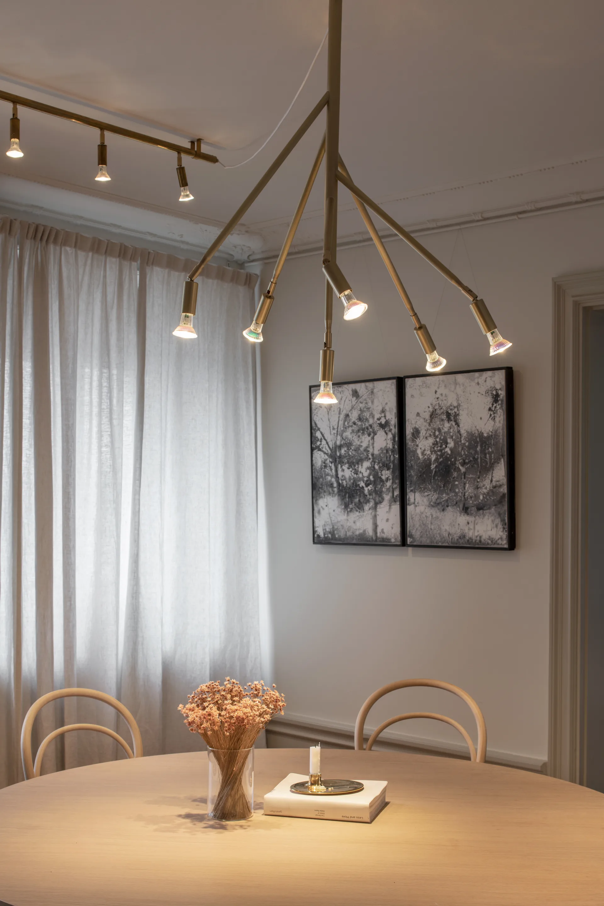 Kvist lamp large, white Örsjö Belysning