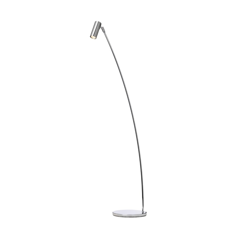 Örsjö Belysning Puck floor lamp Chrome | Scandinavian Design | Floor lamps | Silver-coloured
