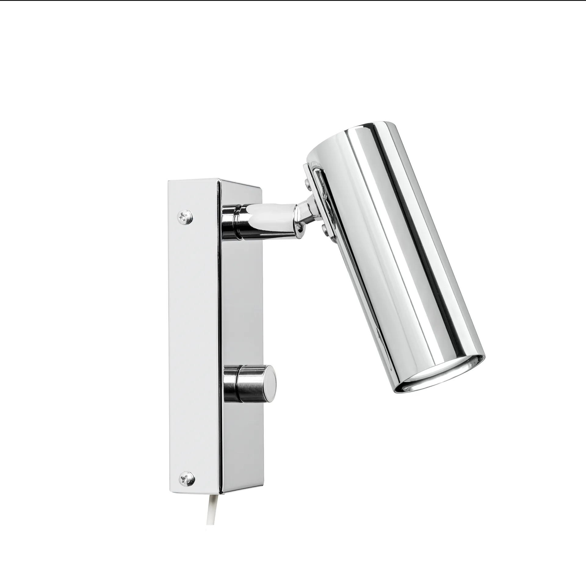 Puck reading lamp, Chrome Örsjö Belysning