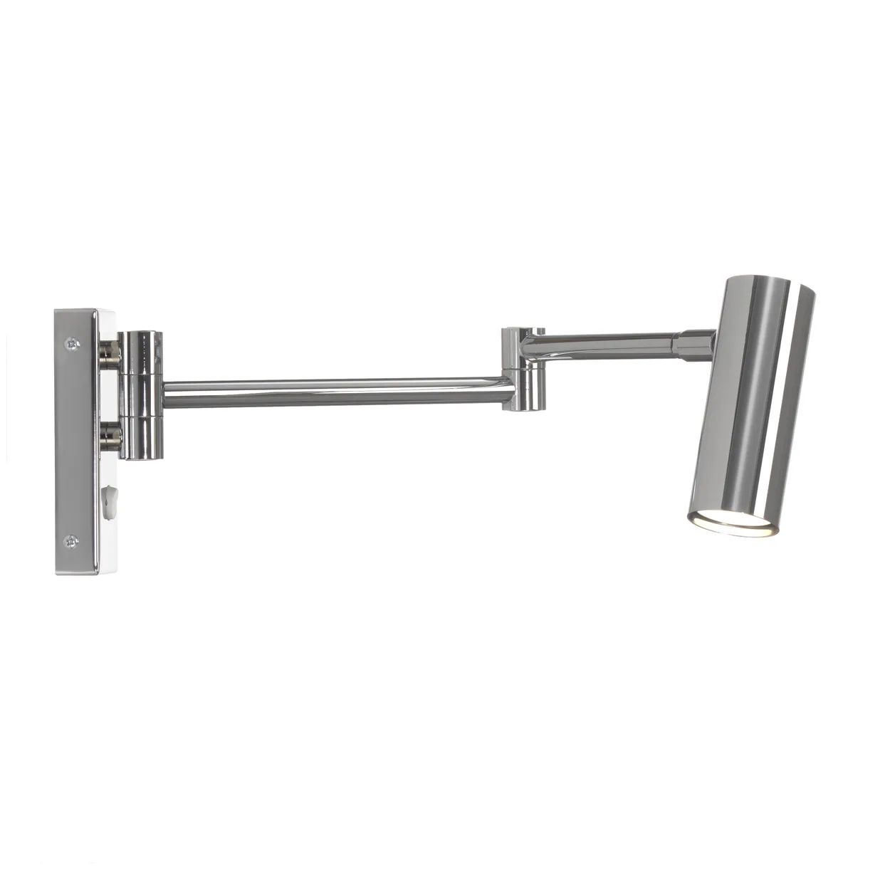 Örsjö Belysning Puck wall lamp chrome | Scandinavian Design | Wall lights | Silver-coloured
