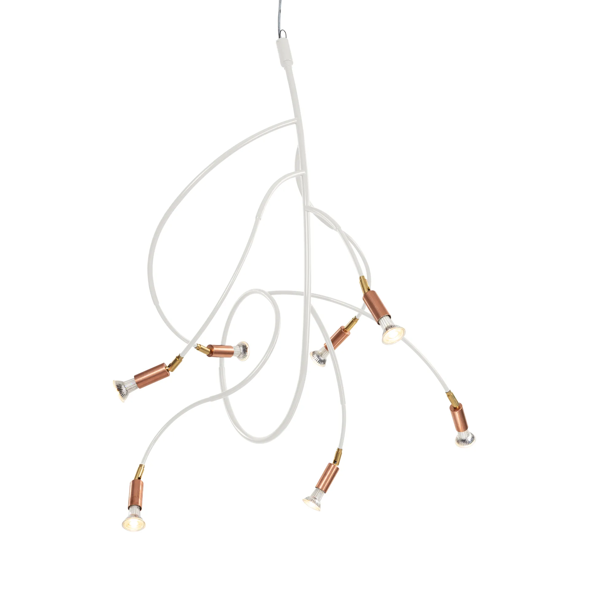 Ranka 7 ceiling lamp, White Örsjö Belysning