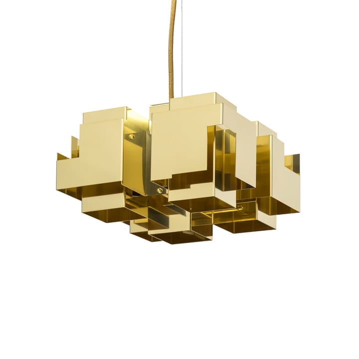 Skyline pendant lamp - Brass, medium - Örsjö Belysning