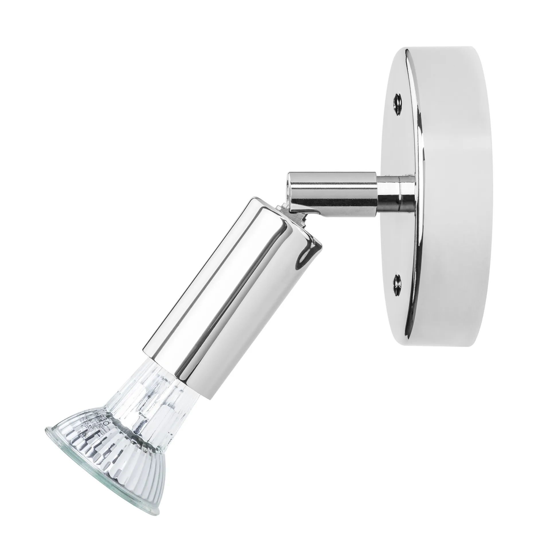 Star 1 wall lamp, nickel-plated brass Örsjö Belysning