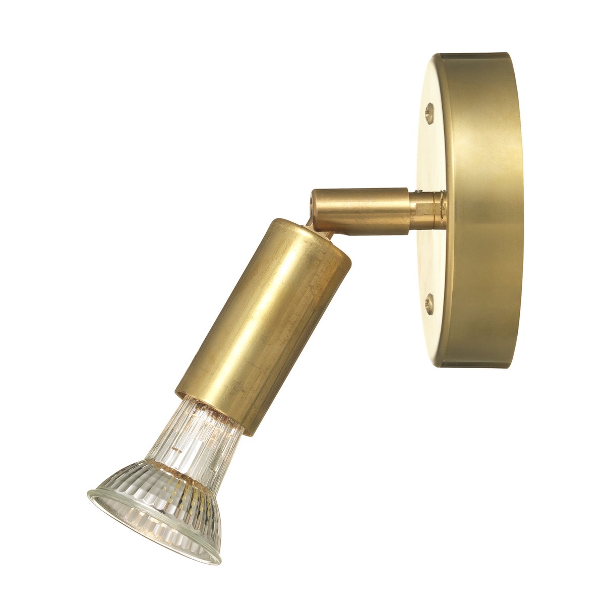 Örsjö Belysning Star 1 wall lamp rough brass | Scandinavian Design | Pendant lamps | Gold-coloured