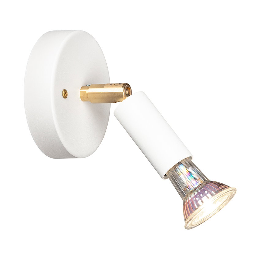 Örsjö Belysning Star 1 Wall lamp White-lacquered | Scandinavian Design | Wall lights | White