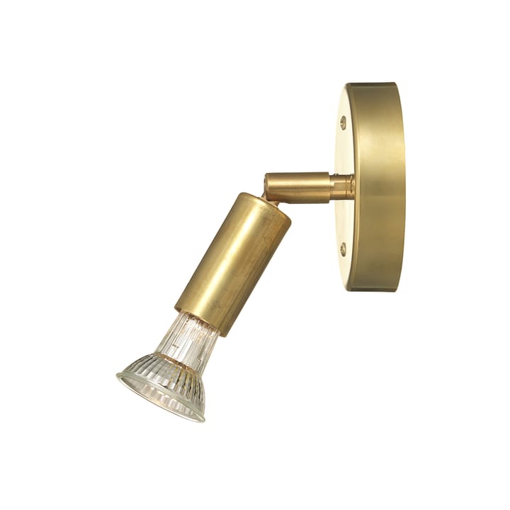 Star 1 Wall lamp/Ceiling lamp, Raw brass, with terminal block Örsjö Belysning
