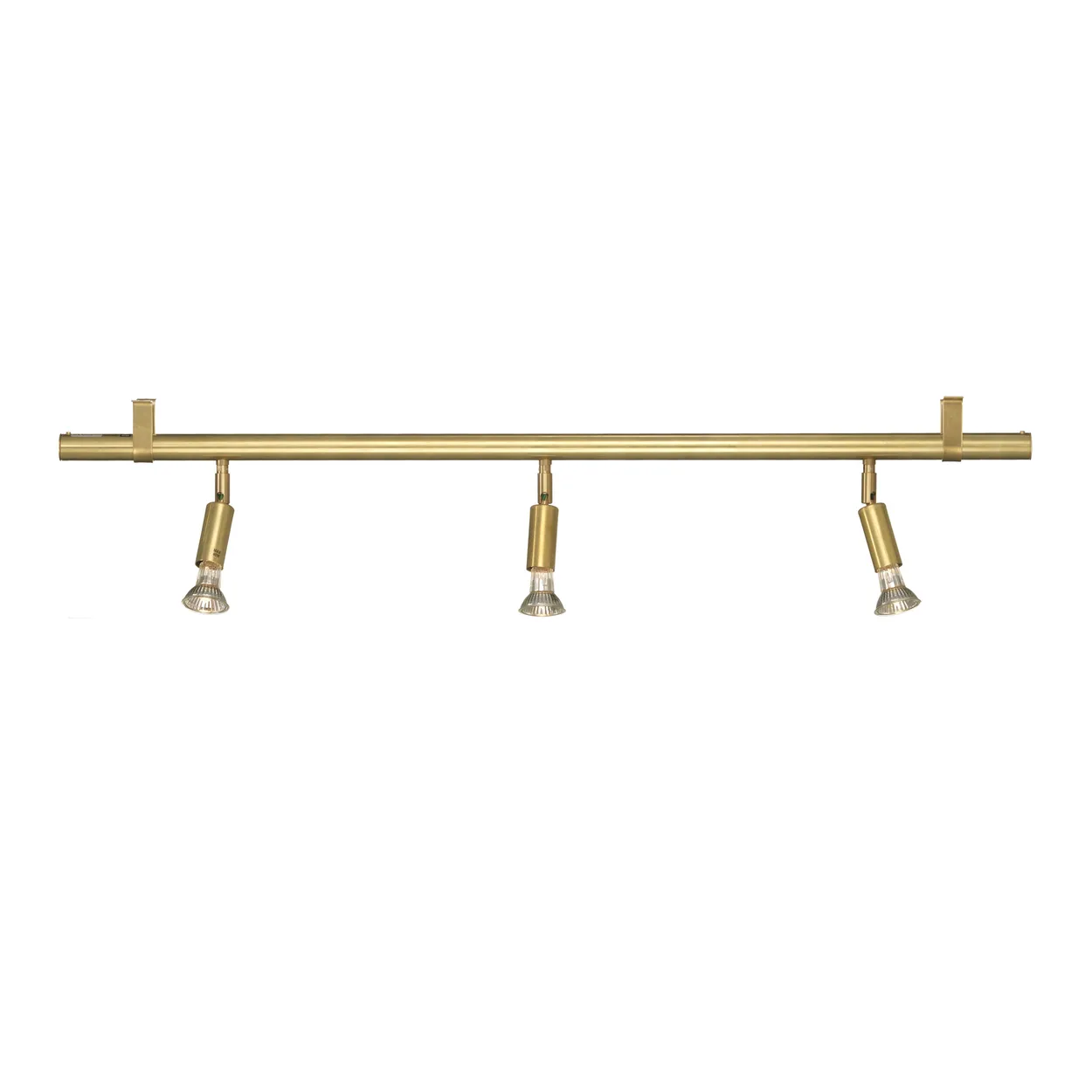 Örsjö Belysning Star 3 lamp rough brass | Scandinavian Design | Pendant lamps | Gold-coloured