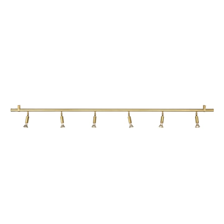 Star 6 wall and ceiling lamp - Raw brass - Örsjö Belysning