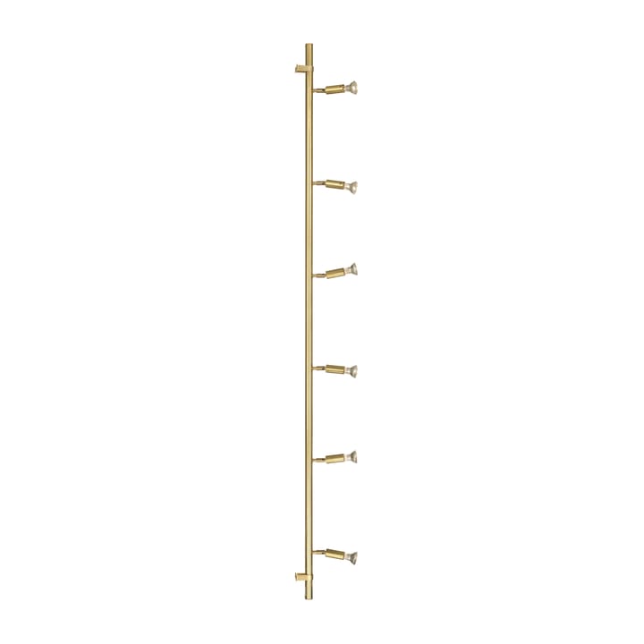 Star 6 wall and ceiling lamp, Raw brass Örsjö Belysning