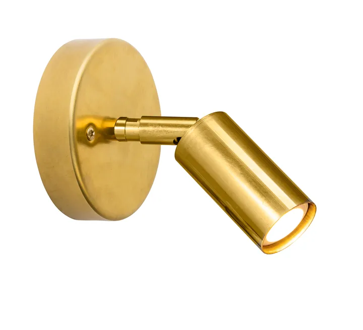 Starlight 1 ceiling/wall lamp fixed mount - Raw brass - Örsjö Belysning