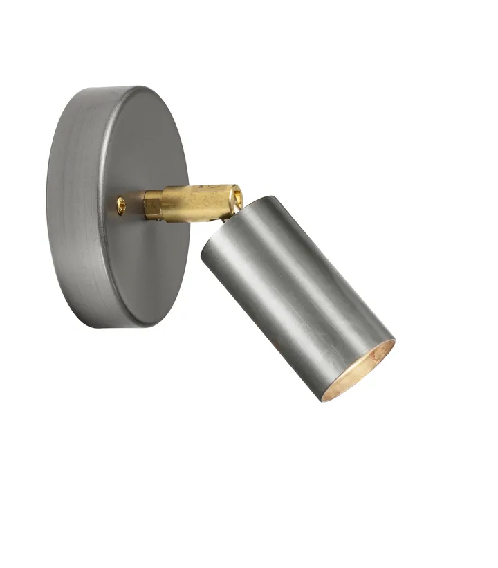 Starlight 1 ceiling/wall lamp with junction box - Raw steel - Örsjö Belysning