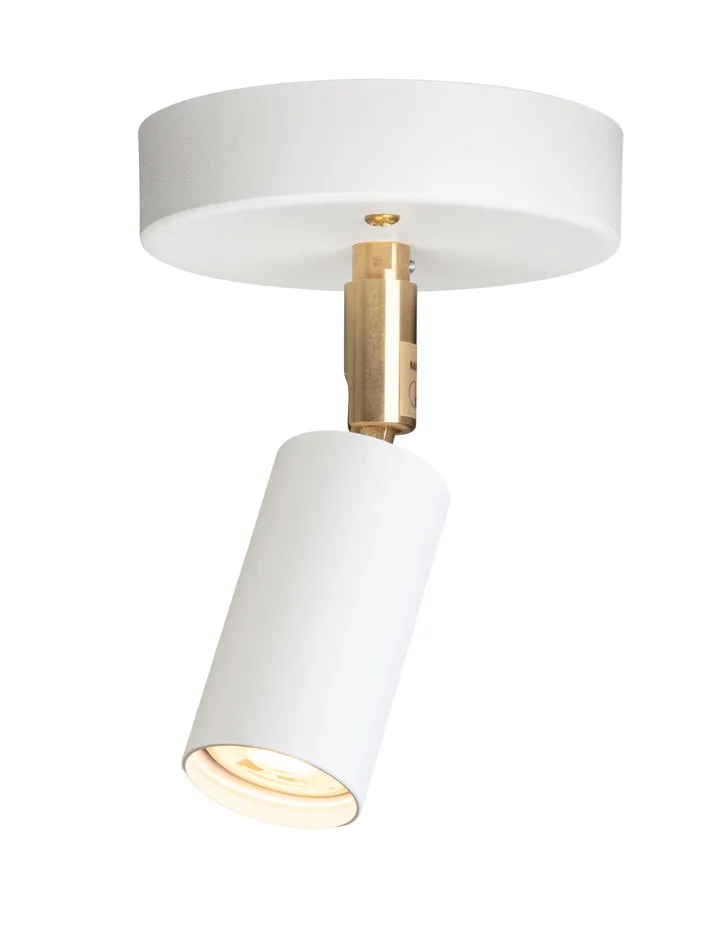Starlight 1 ceiling/wall lamp with junction box - White textured lacquer RAL 9016 - Örsjö Belysning