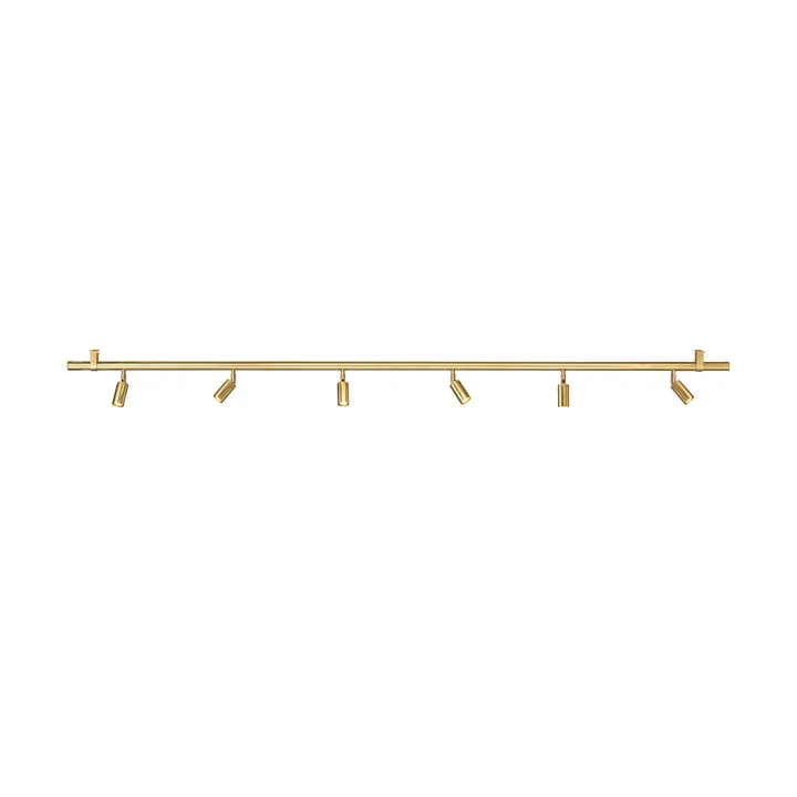Starlight 6 wall and ceiling lamp - Raw brass - Örsjö Belysning