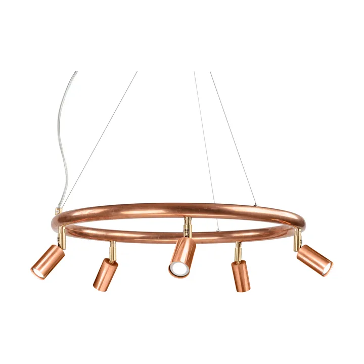 Starlight round wall and ceiling light Ø60 cm - Raw copper - Örsjö Belysning
