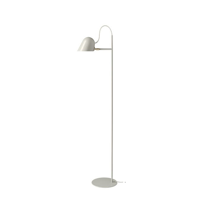 Streck floor lamp - Warm grey, warm grey textile cord - Örsjö Belysning