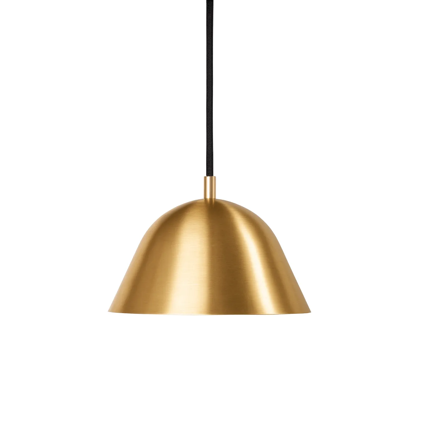 Streck pendant large 19x36 cm, Brushed brass Örsjö Belysning
