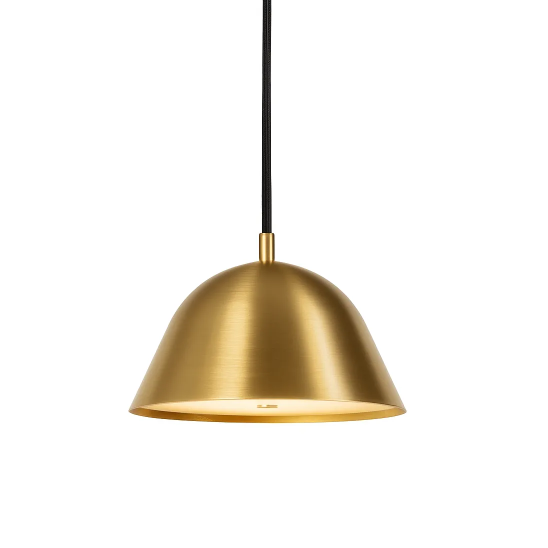 Örsjö Belysning Streck pendant small 11x21 cm Brushed brass
