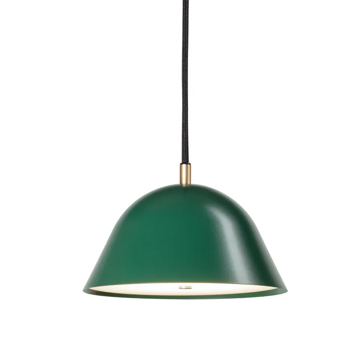 Streck pendant small 11x21 cm - Pine green RAL 6028 - Örsjö Belysning