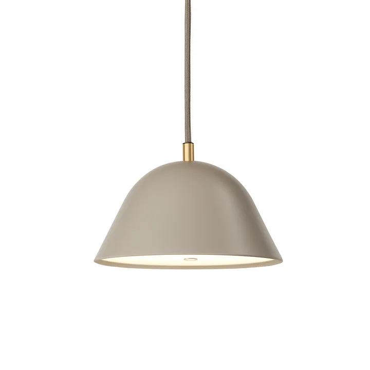 Streck pendant small 11x21 cm - Warm grey RAL 7032 - Örsjö Belysning