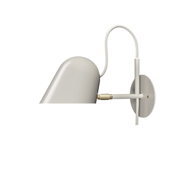 Streck wall lamp - Warm grey, cord - Örsjö Belysning