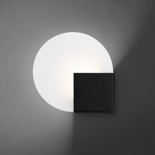 Sun wall lamp Ø21 cm - Black - Örsjö Belysning