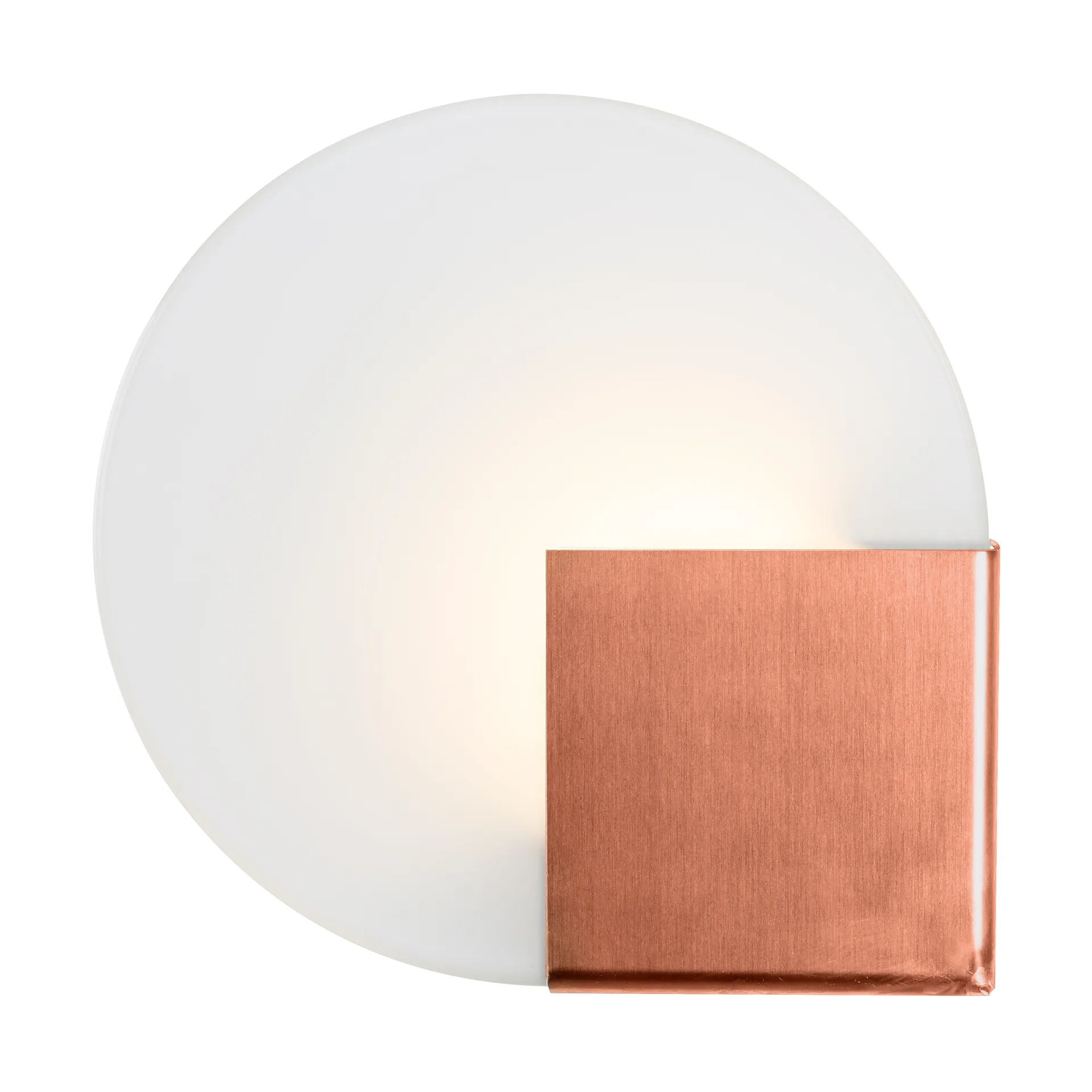 Sun wall lamp Ø21 cm, Copper Örsjö Belysning