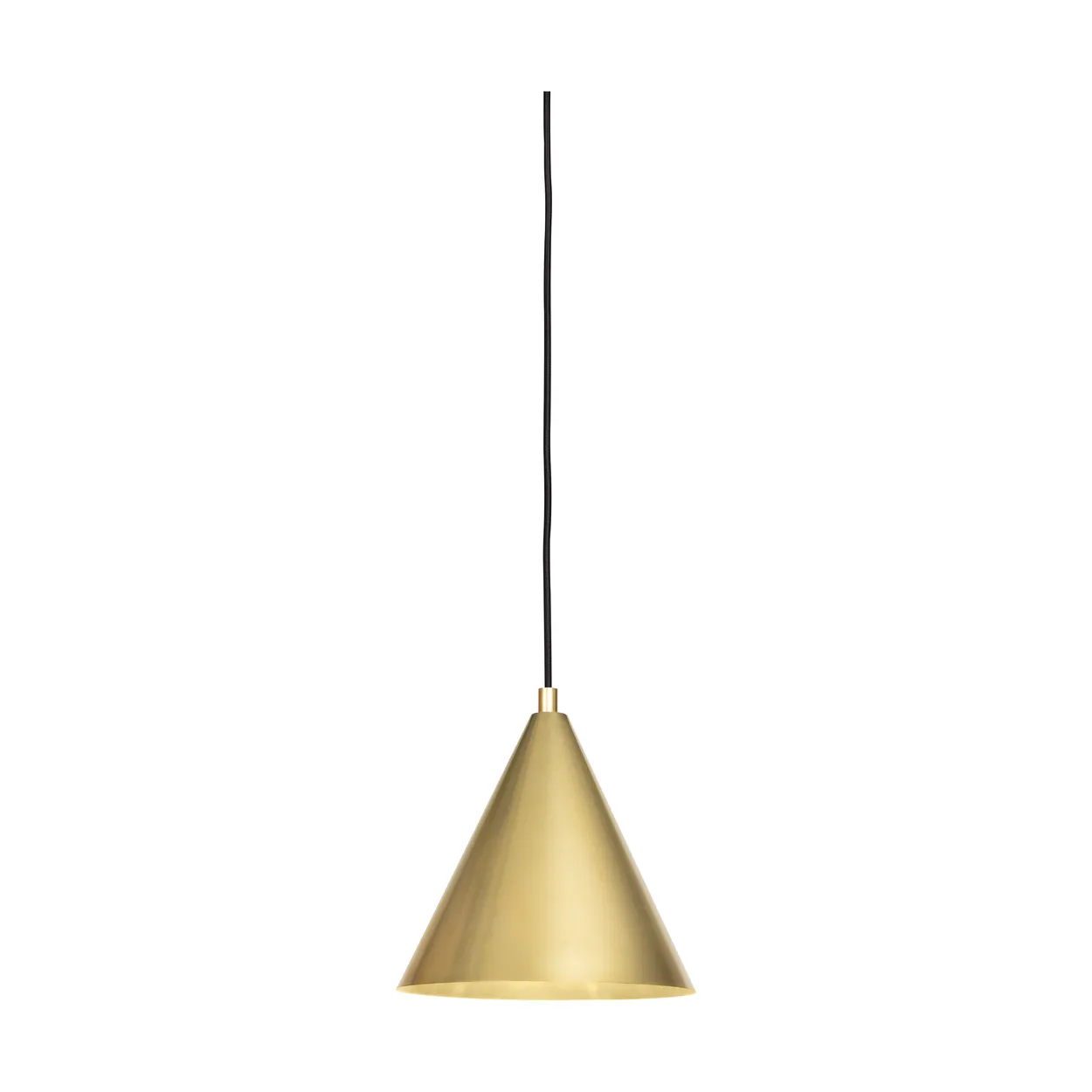 Örsjö Belysning Tratten ceiling lamp o24 cm Brass | Scandinavian Design | Pendant lamps | Gold-coloured