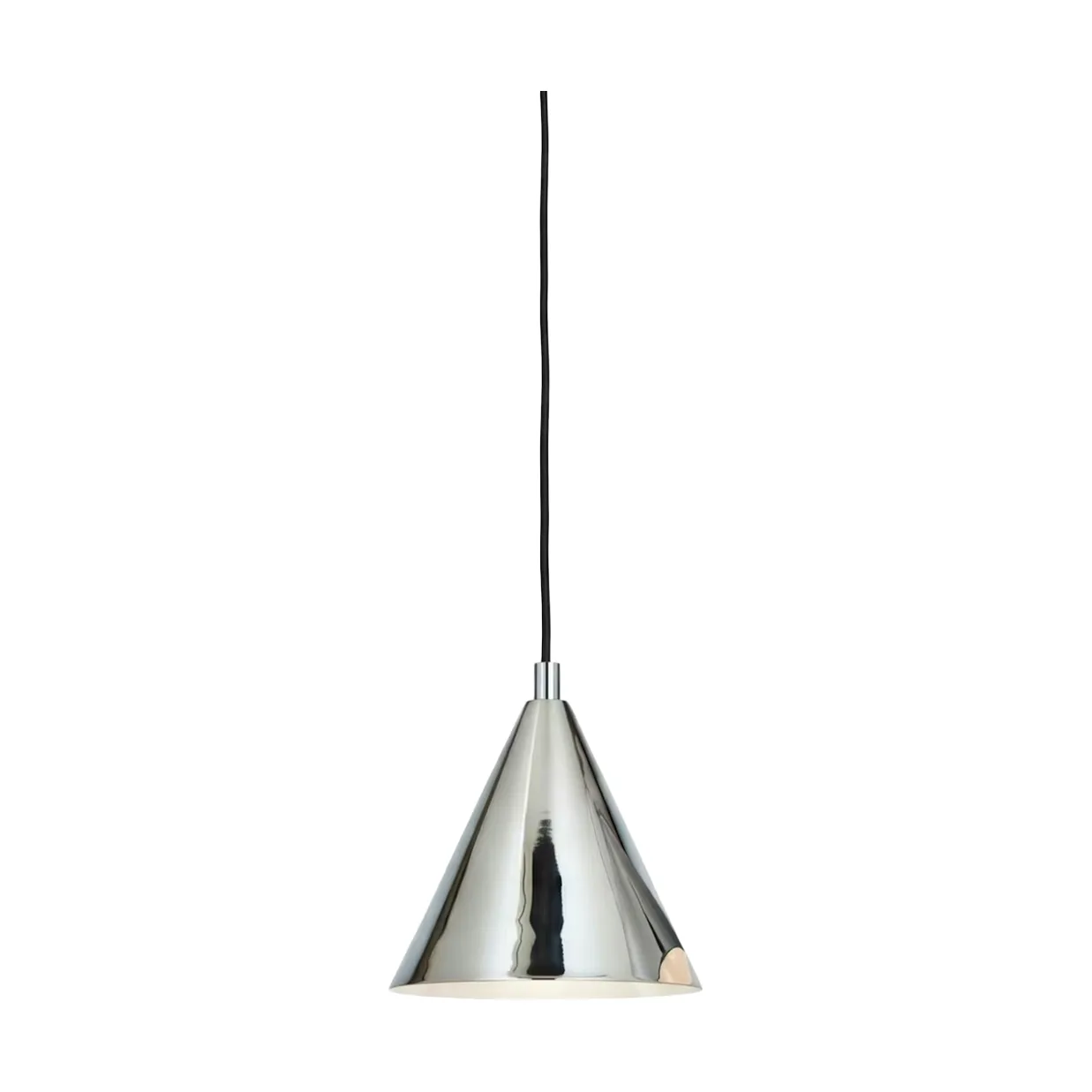 Tratten ceiling lamp mini Ø13.5 cm, Nickel-plated brass Örsjö Belysning