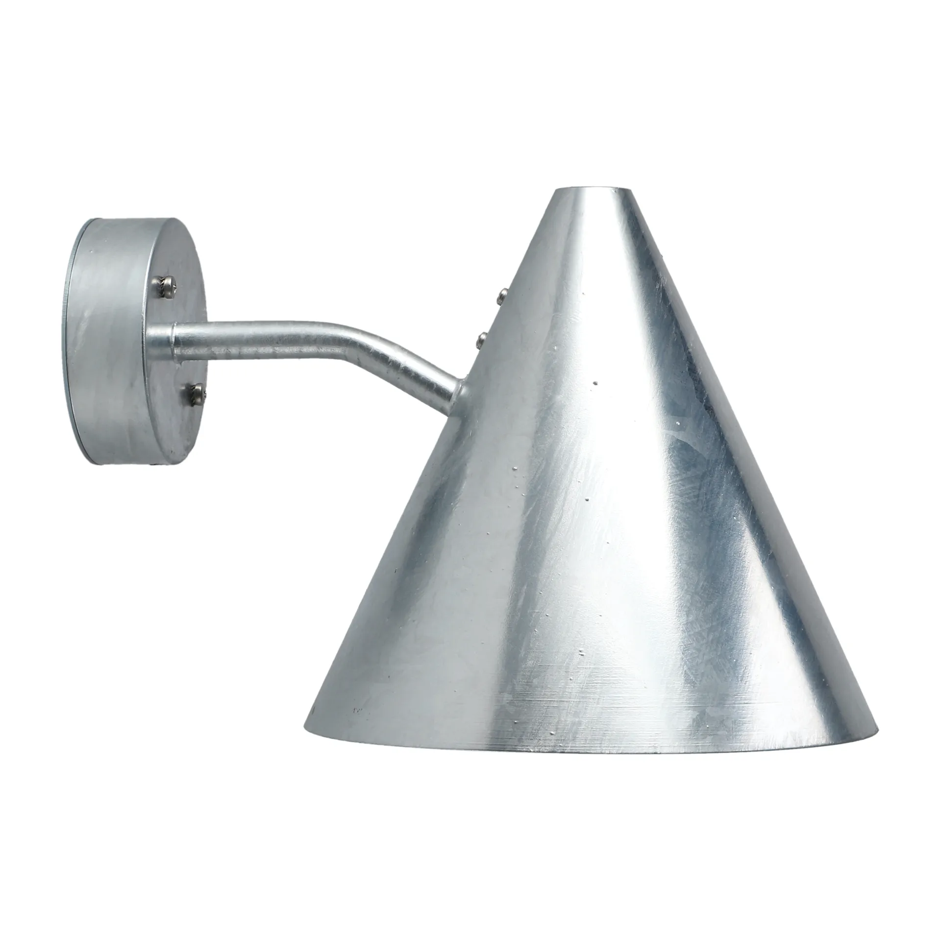 Tratten wall lamp, Hot galvanized steel Örsjö Belysning