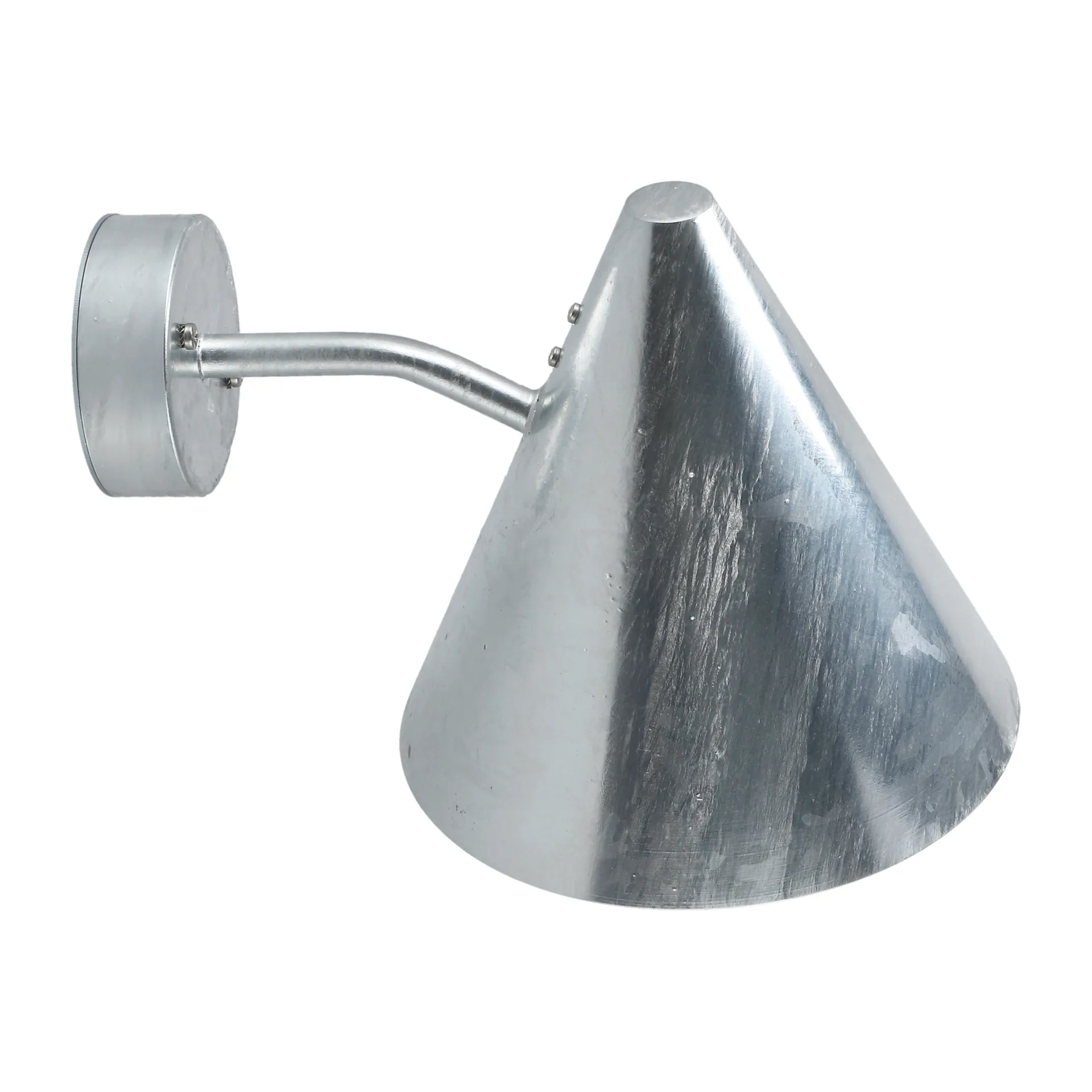 Tratten wall lamp, Hot galvanized steel Örsjö Belysning